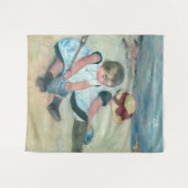 Mary Cassatt - Kinderen die op het strand spelen Wandkleed (Voorkant (horizontaal))