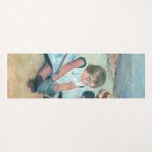 Mary Cassatt - Kinderen die op het strand spelen Yogamat (Achterkant (horizontaal))