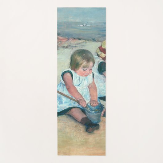 Mary Cassatt - Kinderen die op het strand spelen Yogamat (Voorkant)