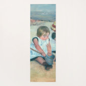 Mary Cassatt - Kinderen die op het strand spelen Yogamat (Achterkant)