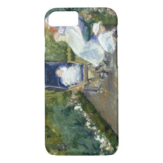 Mary Cassatt - Kinderen in een tuin (de zuster) Case-Mate iPhone Case (Achterkant)