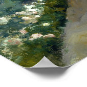 Mary Cassatt - Kinderen in een tuin Poster (Hoek)