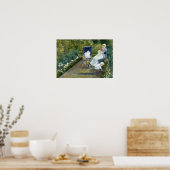 Mary Cassatt - Kinderen in een tuin Poster (Keuken)