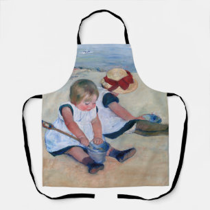 Mary Cassatt Kinderen spelen op het strand 1884  Schort