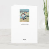 Mary Cassatt - Kinderen spelen op het strand Kaart (Achterkant)
