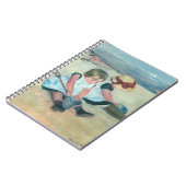Mary Cassatt - Kinderen spelen op het strand Notitieboek (Linkerzijde)