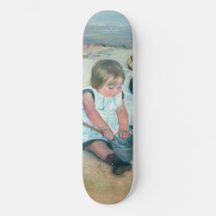 Mary Cassatt - Kinderen spelen op het strand Persoonlijk Skateboard