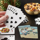 Mary Cassatt - Kinderen spelen op het strand Pokerkaarten (Insitu)