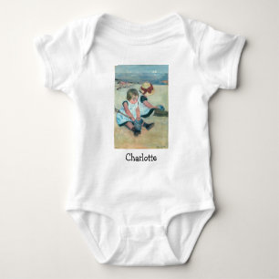 Mary Cassatt - Kinderen spelen op het strand Romper
