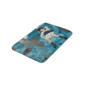 Mary Cassatt - klein meisje in een blauwe stoel Badmat (Gekanteld)