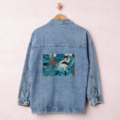 Mary Cassatt - klein meisje in een blauwe stoel Denim Jacket (Hangar)