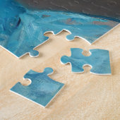 Mary Cassatt - klein meisje in een blauwe stoel Legpuzzel (Zijkant)