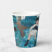 Mary Cassatt - klein meisje in een blauwe stoel Papieren Bekers (Achterkant)