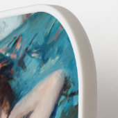 Mary Cassatt - klein meisje in een blauwe stoel Pickleball Paddle (Links Detail)