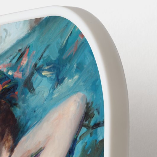 Mary Cassatt - klein meisje in een blauwe stoel Pickleball Paddle (Links Detail)