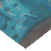 Mary Cassatt - klein meisje in een blauwe stoel Tafelkleed (Gekanteld)