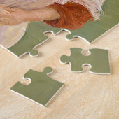 Mary Cassatt "Lente: Margot in een tuin" Legpuzzel (Zijkant)