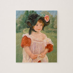Mary Cassatt "Lente: Margot in een tuin" Legpuzzel