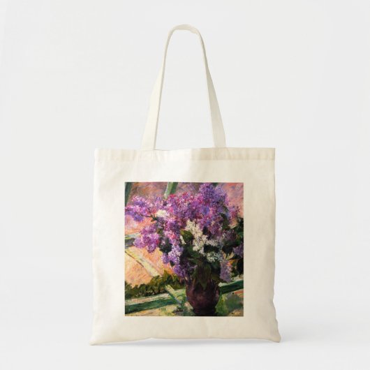 Mary Cassatt Lilacs Canvas tas (Voorkant)