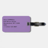 Mary Cassatt - Lilacs in een raam Bagagelabel (Achterkant horizontaal)