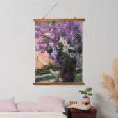 Mary Cassatt - Lilacs in een raam Hangend Wandkleed (Slaapkamer)