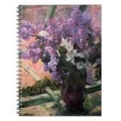 Mary Cassatt - Lilacs in een raam Notitieboek (Voorkant)