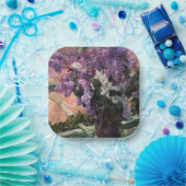 Mary Cassatt - Lilacs in een raam Papieren Bordje (Feest)