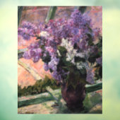 Mary Cassatt - Lilacs in een raam Raamsticker (Vel 3)