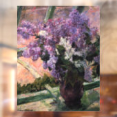 Mary Cassatt - Lilacs in een raam Raamsticker (Vel 2)