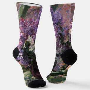 Mary Cassatt - Lilacs in een raam Sokken