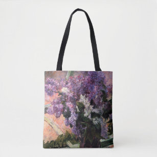 Mary Cassatt - Lilacs in een raam Tote Bag