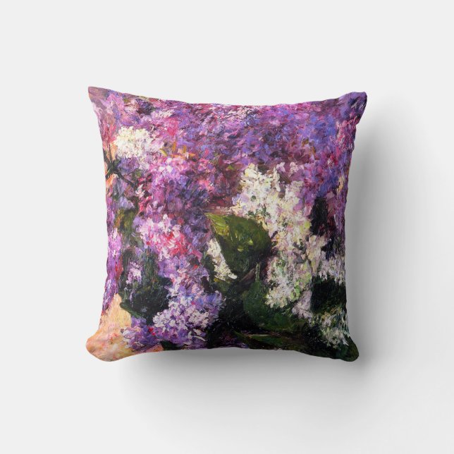 Mary Cassatt Lilacs Pillow Kussen (Voorkant)
