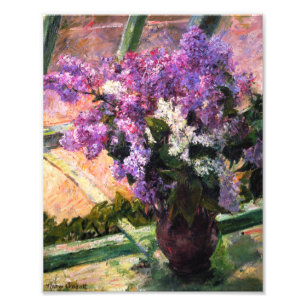 Mary Cassatt Lilacs Print Foto Afdruk