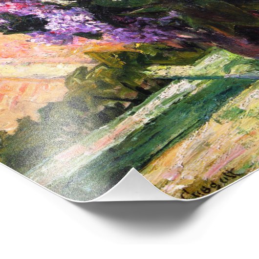 Mary Cassatt Lilacs Print Foto Afdruk (Hoek)