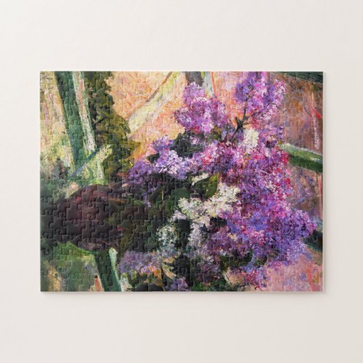 Mary Cassatt Lilacs Puzzle Legpuzzel (Horizontaal)