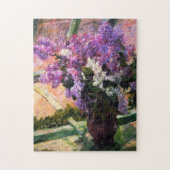 Mary Cassatt Lilacs Puzzle Legpuzzel (Verticaal)