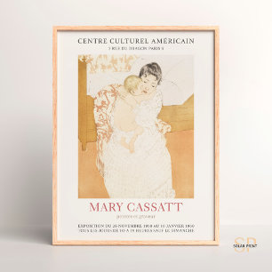 Mary Cassatt Maternale Caress Art Print