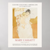 Mary Cassatt Maternale Caress Art Print (Voorkant)