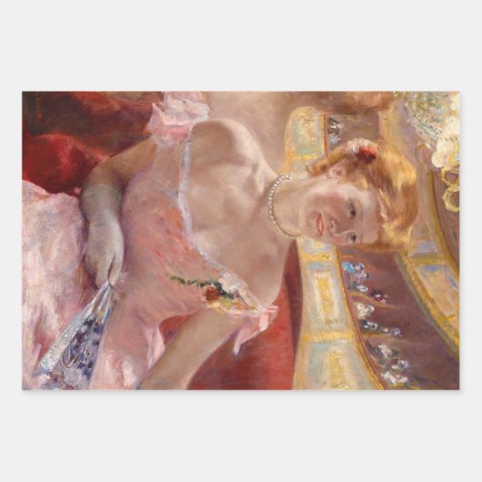 Mary Cassatt - Meesterwerken Opera Selectie Inpakpapier Vel (Voorkant 2)