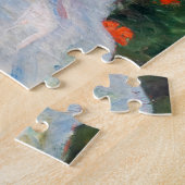 Mary Cassatt - Meisje naait in een tuin Legpuzzel (Zijkant)