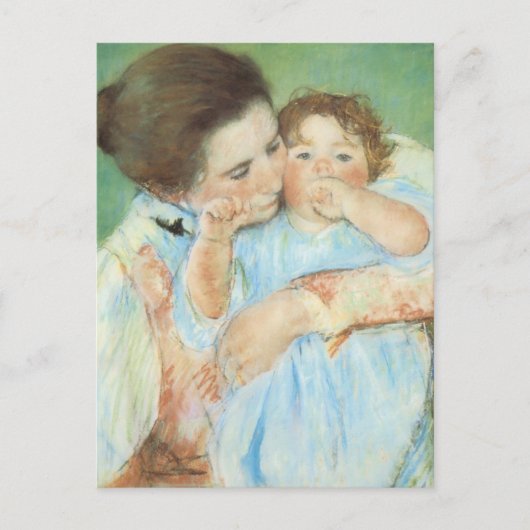 Mary Cassatt - moeder en kind Briefkaart (Voorkant)