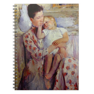 Mary Cassatt moeder en kind Notitieboek