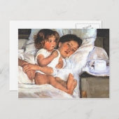 Mary Cassatt-ontbijt in Bed Briefkaart (Voorkant / Achterkant)