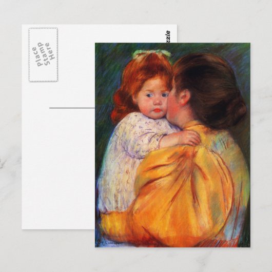 Mary Cassatt Painting Briefkaart (Voorkant / Achterkant)