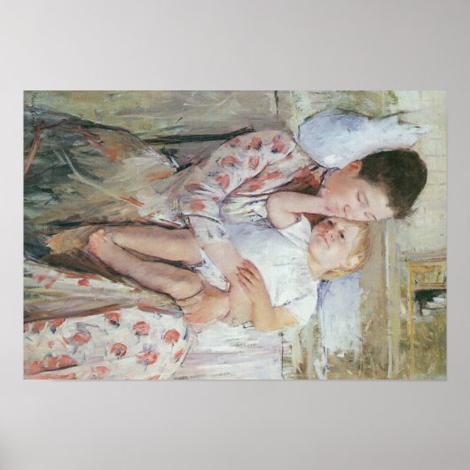 Mary Cassatt Painting Poster (Voorkant)