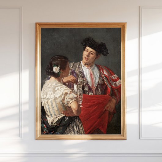 Mary Cassatt Panal naar de Bullfighter Vintage Poster