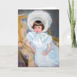 Mary Cassatt - Portrait Louise-Aurore Villeboeuf Kaart