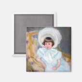 Mary Cassatt - Portrait Louise-Aurore Villeboeuf Magneet (Voorkant / Achterkant)
