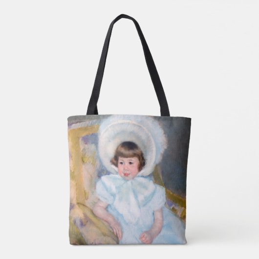 Mary Cassatt - Portrait Louise-Aurore Villeboeuf Tote Bag (Achterkant)