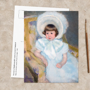 Mary Cassatt - Portret Louise-Aurore Villeboeuf Briefkaart